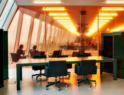 Glasfolies bij Forum Groningen