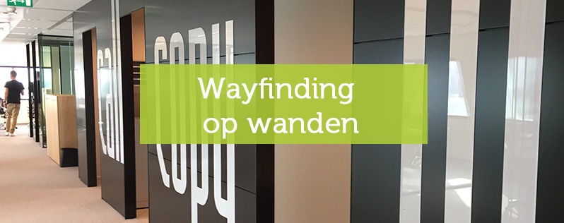 wayfinding op wanden