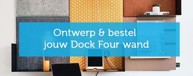 ontwerp & bestel dock four wand